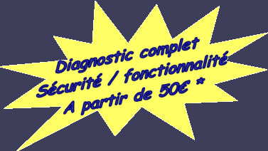 plus d'infos sur les diagnostics